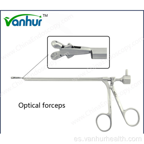 Instrumentos de sinuscopia Pinzas ópticas pediátricas de 70 °
